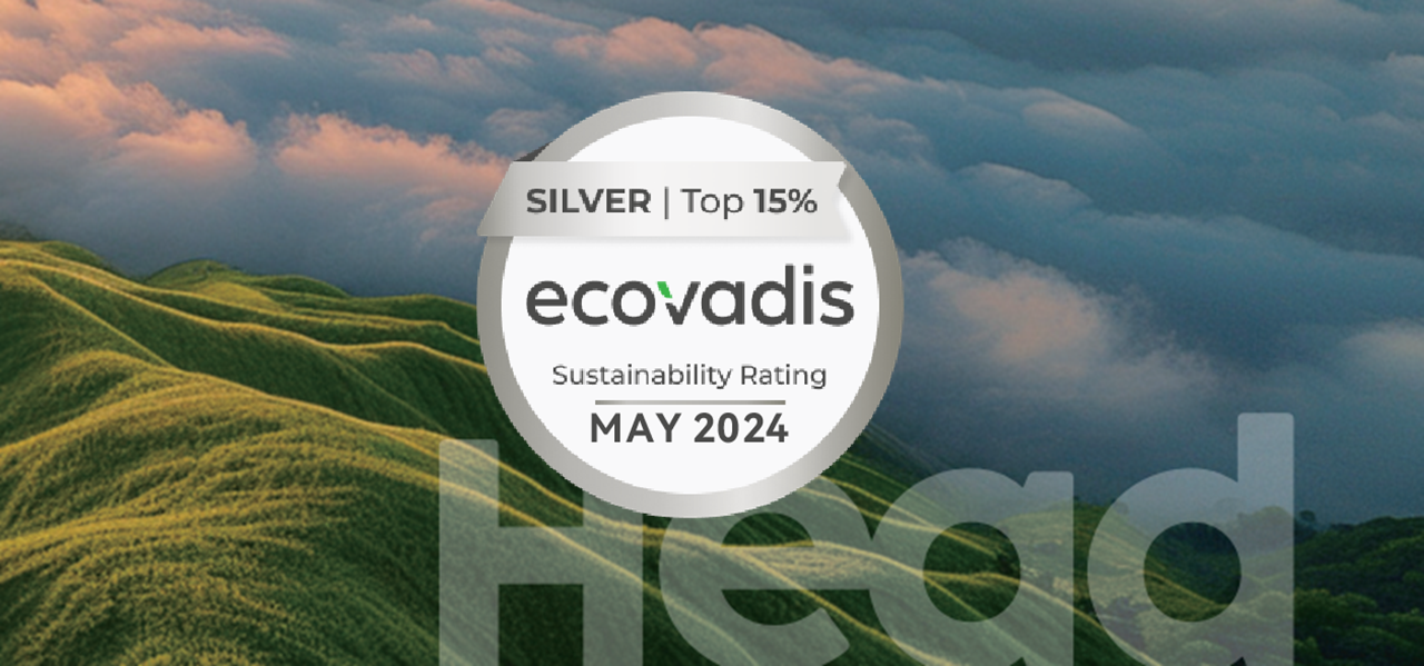 “綠色”捷報(bào)！赫達(dá)榮獲 EcoVadis 銀牌認(rèn)證